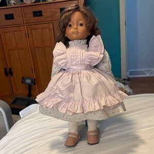 NWT-Charming Doll with Pink Floral Dress